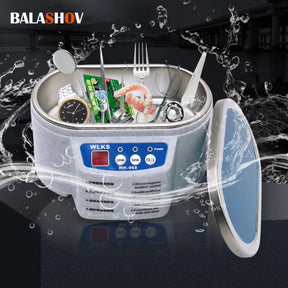 30/50W Ultrasonic Cleaner for Watches, Glasses, and More Best Price in Men Jewerly - 2023