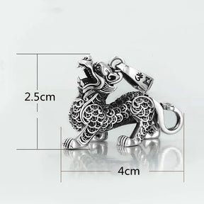 Lucky Pixiu Silver 925 Pendant Necklace for Men Best Price in Men Jewerly - 2023