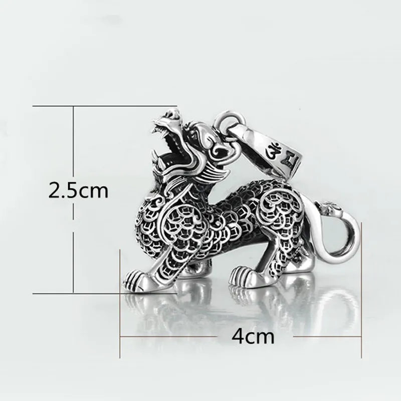 Lucky Pixiu Silver 925 Pendant Necklace for Men Best Price in Men Jewerly - 2023