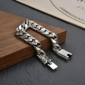 Eternal Vine Flower Silver Bracelet Best Price in Men Jewerly - 2023