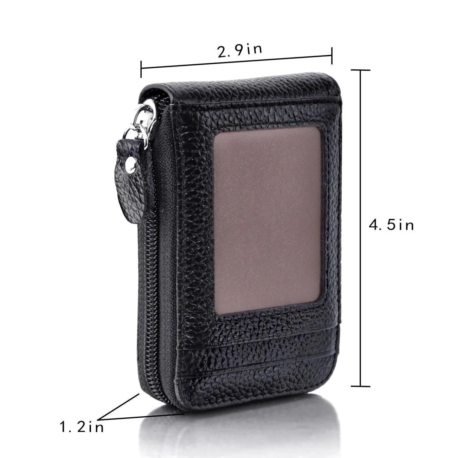 Men's Genuine PU Leather Wallet with RFID Blocking Best Price in Men Jewerly - 2023