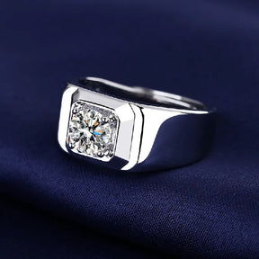 925 Silver Ring with Zircon Gemstone for Men Best Price in Men Jewerly - 2023