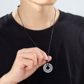 Vintage Stainless Steel Nordic Rune Viking Necklace for Men Best Price in Men Jewerly - 2023