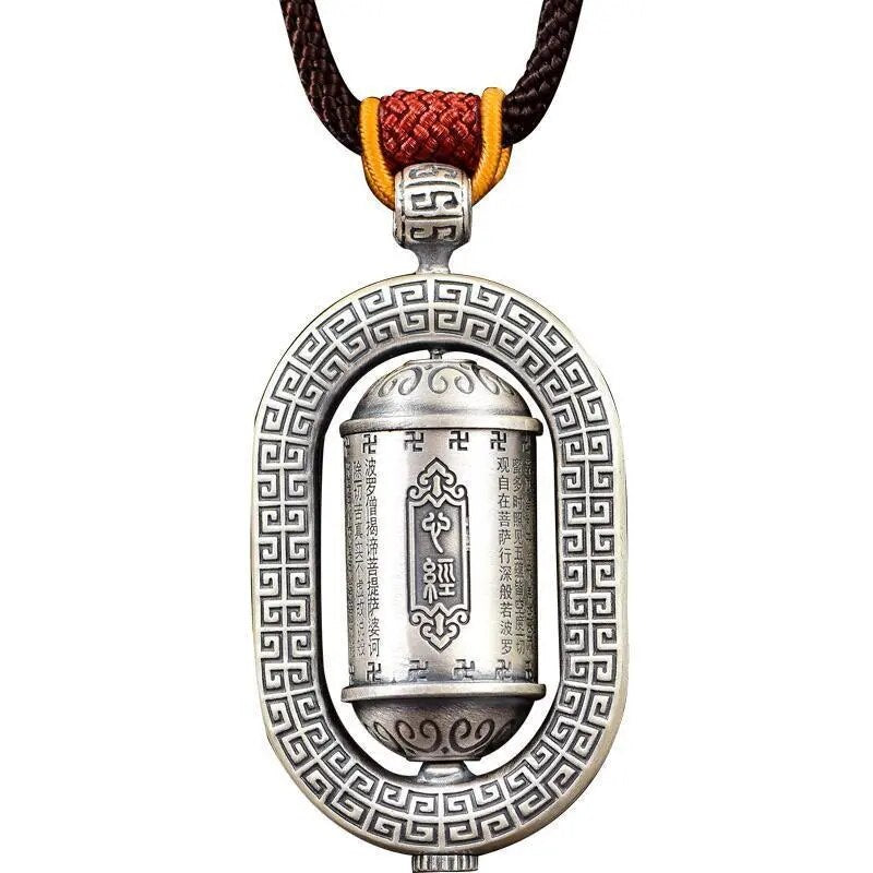 XiYuan Heart Sutra Shurangama Mantra Pendant for Men and Women Best Price in Men Jewerly - 2023