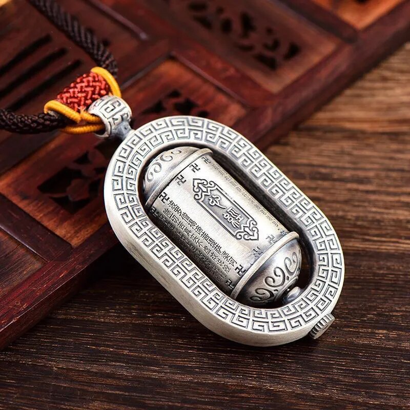 XiYuan Heart Sutra Shurangama Mantra Pendant for Men and Women Best Price in Men Jewerly - 2023