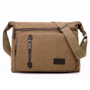 Canvas Shoulder Bag Retro Multi-Layered Casual for Men Best Price in Men Jewerly - 2023