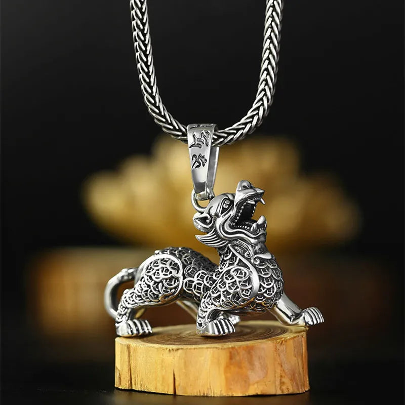 Lucky Pixiu Silver 925 Pendant Necklace for Men Best Price in Men Jewerly - 2023