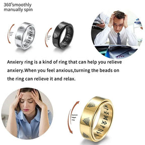 Stainless Steel Anxiety Ring Best Price in Men Jewerly - 2023