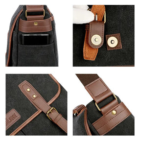 Vintage Canvas 14-inch Laptop Messenger Bag for Men Best Price in Men Jewerly - 2023