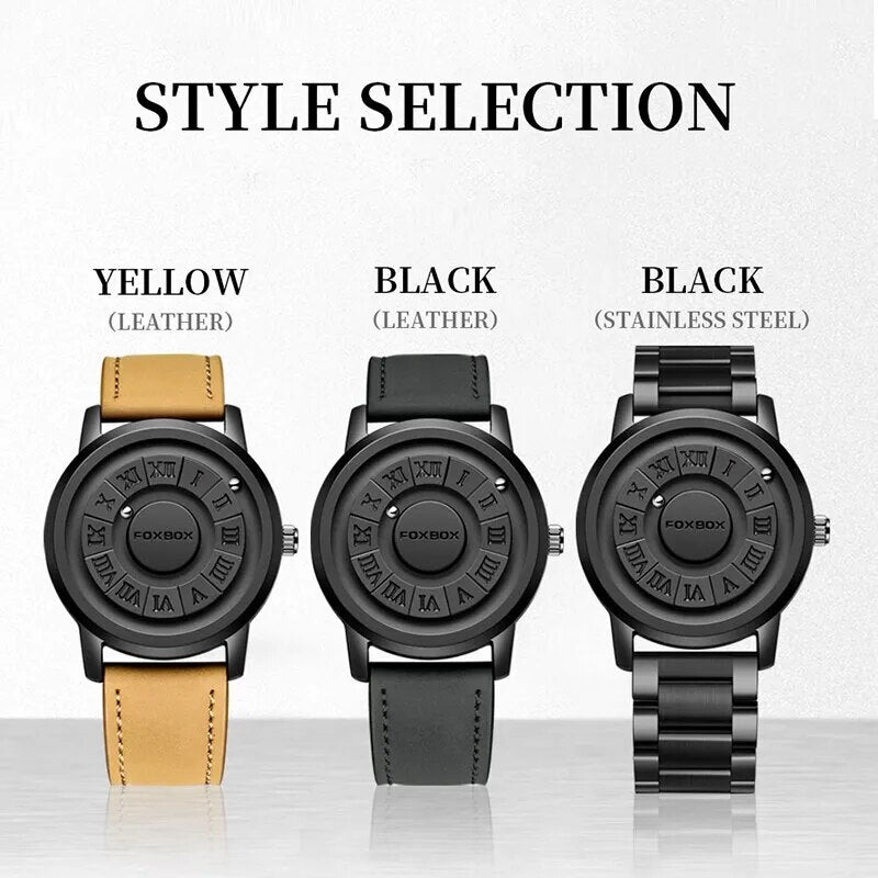 Luxury Men's Leather Sports Military Quartz Watch Best Price in Men Jewerly - 2023