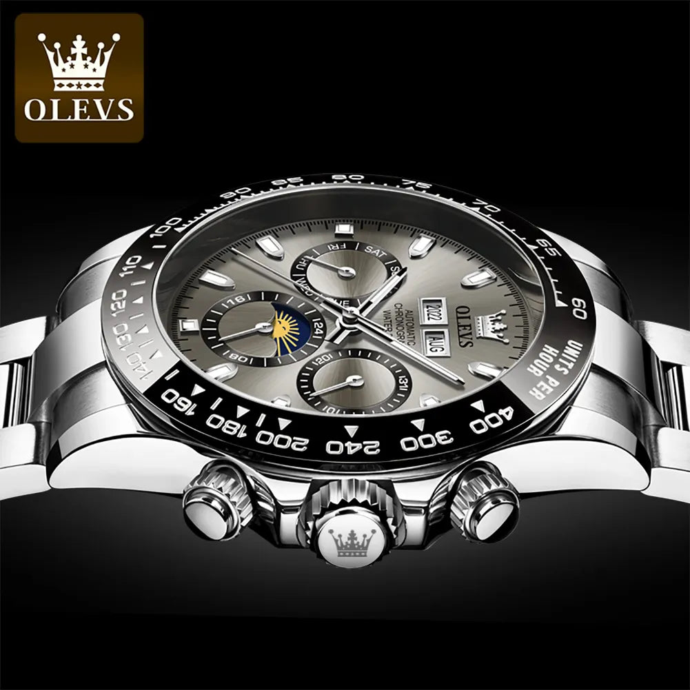 OLEVS Automatic Mechanical Men's Watch Best Price in Men Jewerly - 2023