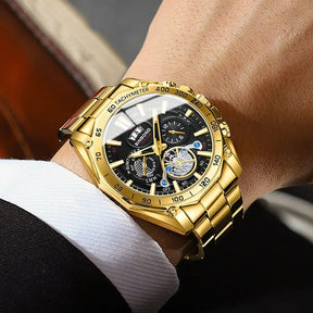 Luxury Men's Quartz Watch with Luminous Date Best Price in Men Jewerly - 2023