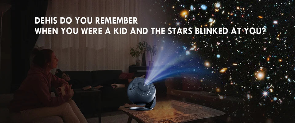 Planetarium Projector Galaxy Projector Star Projector 13 Sheets Of Film Meet Fantasy of Starry Sky Extreme Romantic For Bedroom