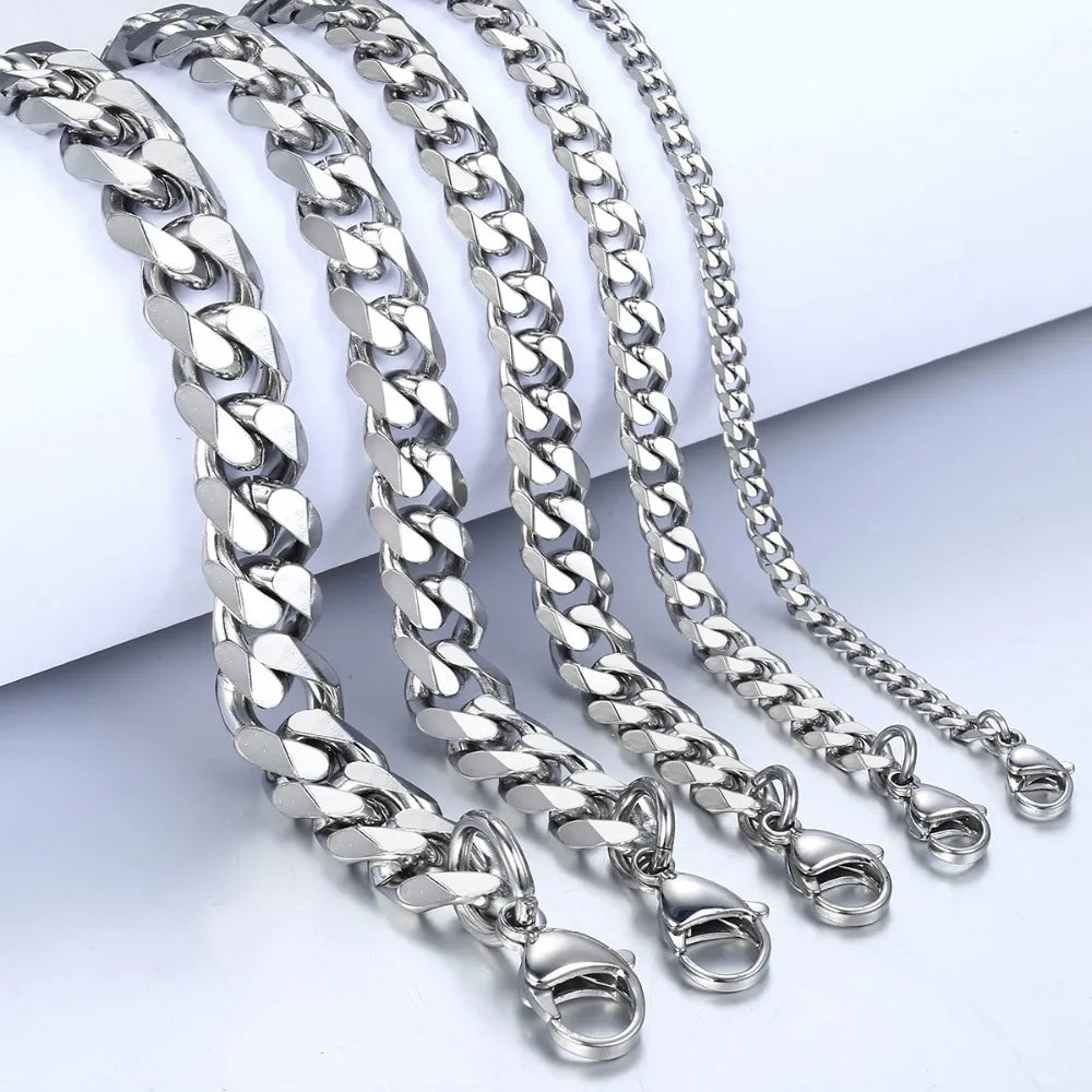 2023 Trendy Cuban Bracelet with Stainless Steel Chain for Men Best Price in Men Jewerly - 2023