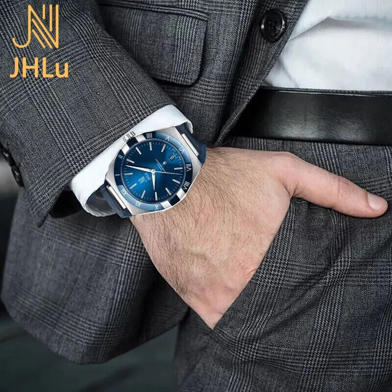 JHLU Automatic Mechanical Watch with 8800 Movement Best Price in Men Jewerly - 2023