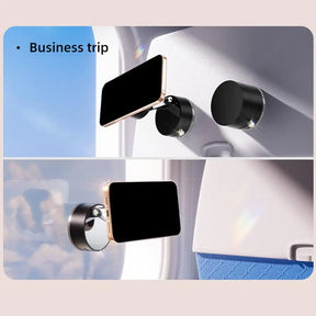 Double Sided Suction Cup Magnetic Phone Holder Lazy Multi-functional Foldable Storage Holder Vacuum Suction Phone Holder