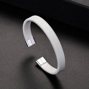 925 Sterling Silver Mesh Bracelet for Men Best Price in Men Jewerly - 2023