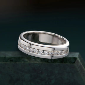 Genuine 925 Sterling Silver Wedding Ring for Men Best Price in Men Jewerly - 2023