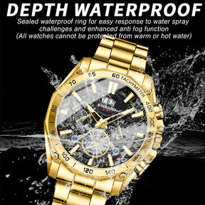 Luxury Men's Quartz Watch with Luminous Date Best Price in Men Jewerly - 2023