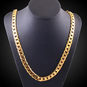 High-Quality 18K Gold 20 Inches Necklace for Men Best Price in Men Jewerly - 2023