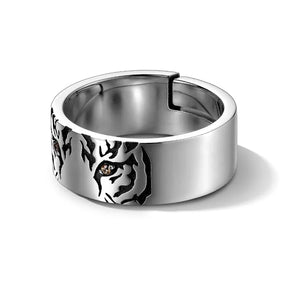 QEENKISS Vintage Tiger Zircon Ring Best Price in Men Jewerly - 2023