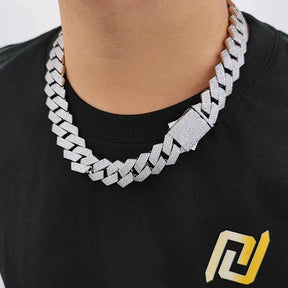 HOYON Moissanite Cuban Chain Necklace for Men Best Price in Men Jewerly - 2023