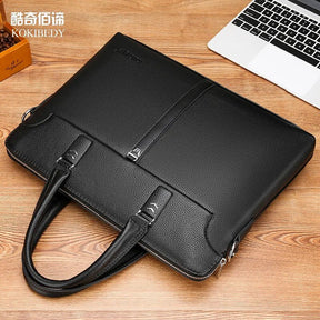 Men's Business Leather Briefcase Best Price in Men Jewerly - 2023