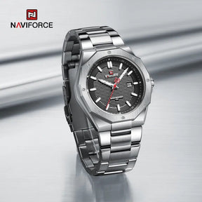 NAVIFORCE Men's Sports Military Stainless Steel Watch Best Price in Men Jewerly - 2023