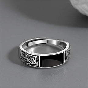 925 Sterling Silver Men's Ring with Dragon Pattern Best Price in Men Jewerly - 2023