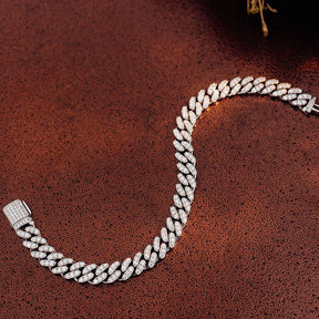 Moissanite Cuban Chain Bracelet Best Price in Men Jewerly - 2023