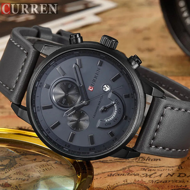 CURREN 8217 Luxury Men's Sports Quartz Watch Best Price in Men Jewerly - 2023