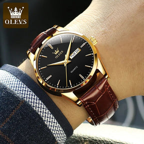 OLEVS Luxury Casual Quartz Watch Best Price in Men Jewerly - 2023