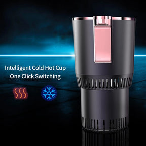 Smart 2 In 1 Car Cup Cooler Warmer for Outdoor Travelling Portable Mini Auto Refrigerator 12V Cooling Heating Cup Drinks Holder