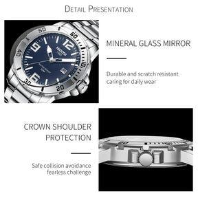 NIBOSI 2023 Luxury Business Luminous Watch Best Price in Men Jewerly - 2023