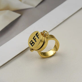 Trendy BFF Anime Aesthetic Couple Ring for Men Best Price in Men Jewerly - 2023