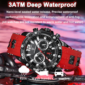 POEDAGAR Luxury Waterproof Men's Watch Best Price in Men Jewerly - 2023