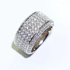 Luxury 925 Sterling Silver Wedding Eternity Ring for Men Best Price in Men Jewerly - 2023