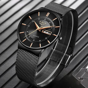 2023 Luxury Waterproof Ultra Thin Watch for Men Best Price in Men Jewerly - 2023