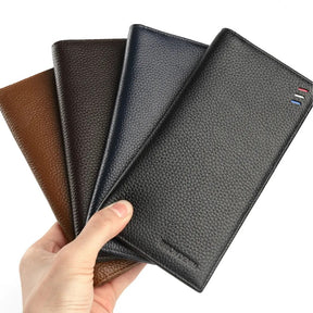 BISON DENIM Business Genuine Leather Long Wallet with Card Holder Best Price in Men Jewerly - 2023