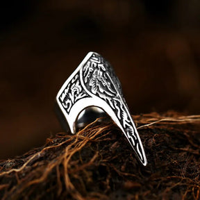 Beier 316L Stainless Steel Viking Totem Thor Mjolnir Ring Best Price in Men Jewerly - 2023