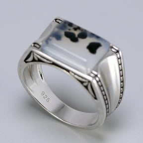 Vintage Aeolus Men's Ring with Natural Stone Best Price in Men Jewerly - 2023