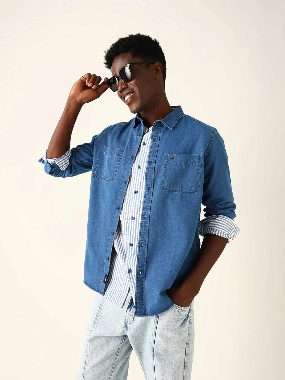 Levi's Blue Denim shirt